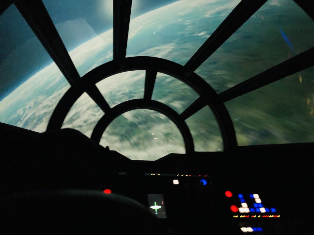 Flying the Millenium Falcon