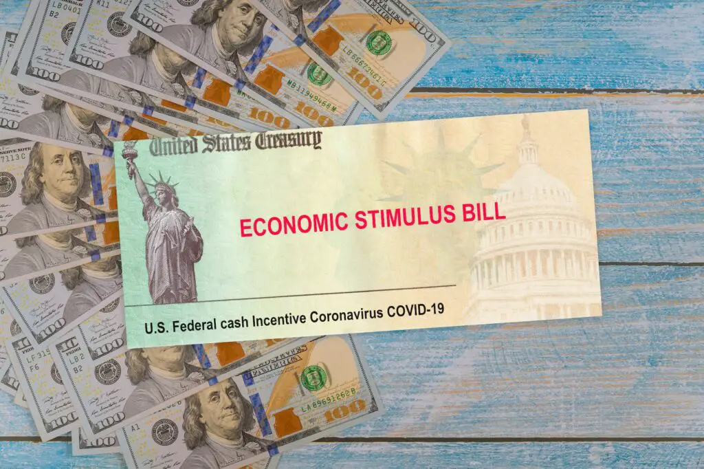 Senate stimulus deal includes individual checks virus economic stimulus plan USA dollar cash